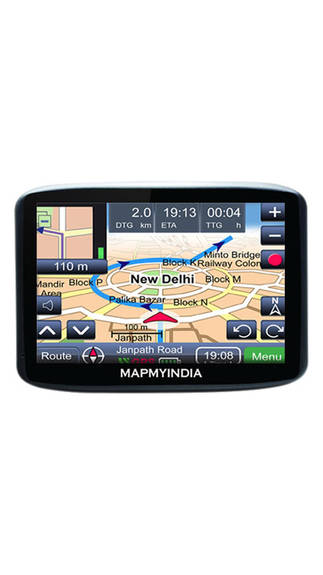 Mapmyindia Lx340 GPS Portable 10.9cm Navigation Device